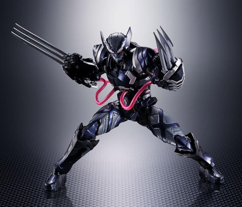 Tech-On Avengers S.H.Figuarts Tech-On Venomized Wolverine Action Figure