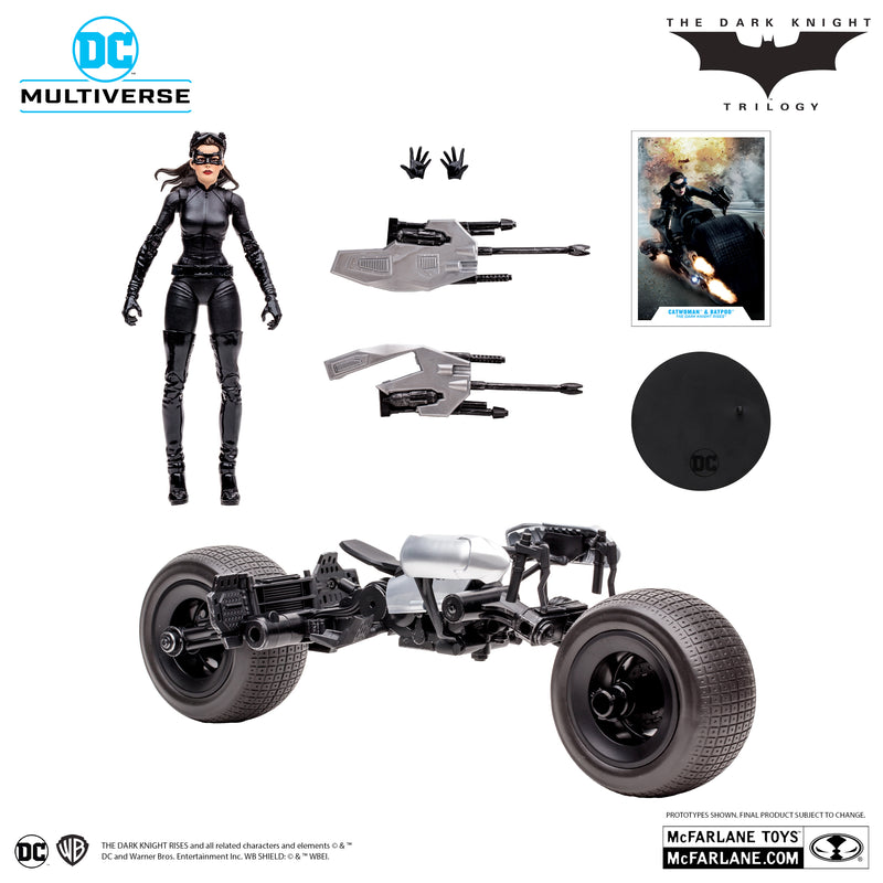 Catwoman and Batpod - The Dark Knight Rises - Exclusive Gold Label (preorder) -  -  McFarlane Toys