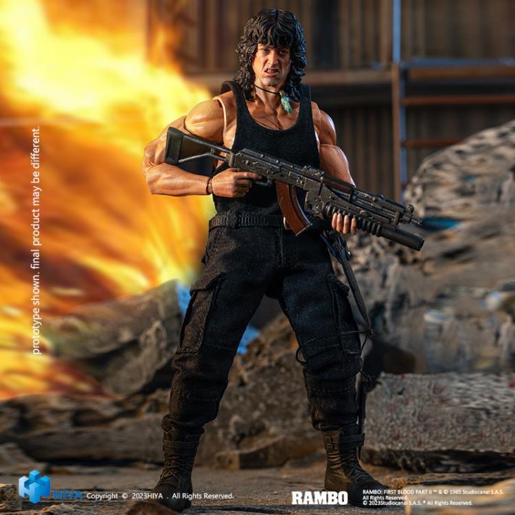 Rambo III Exquisite Super Series John Rambo 1/12 Scale Action