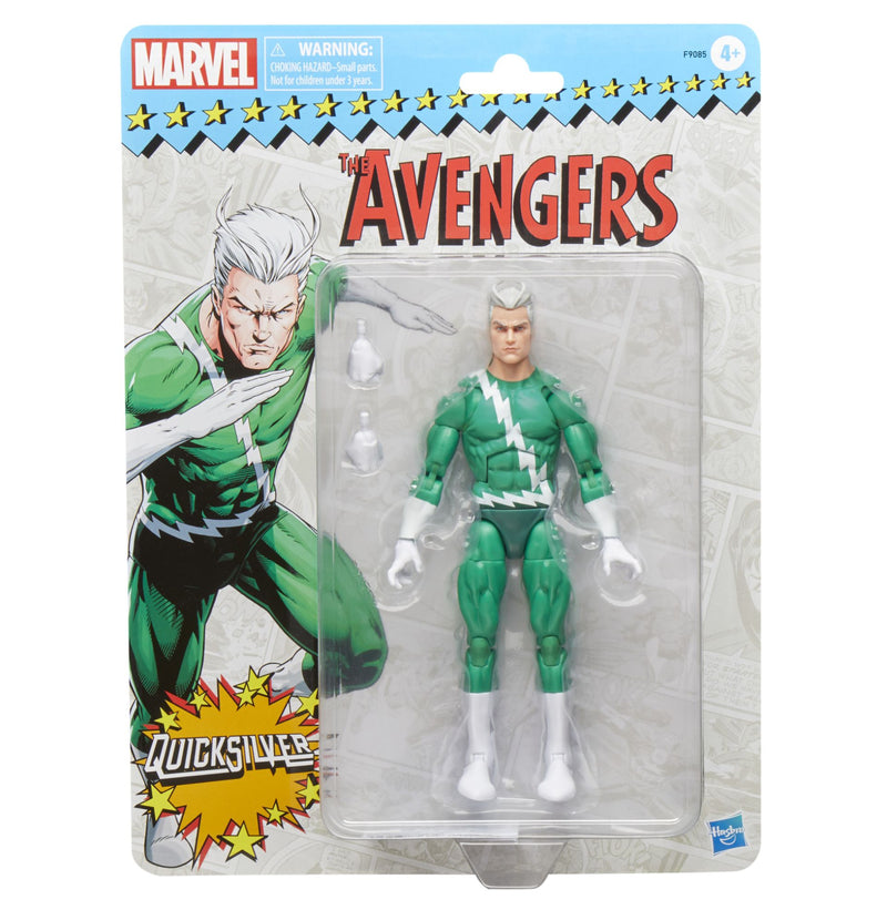 Marvel Legends Series: Quicksilver (Retro Avengers Comics) - Action figure -  Hasbro