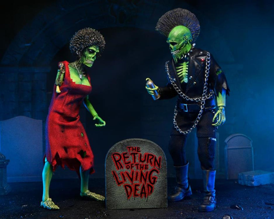 The Return of the Living Dead Zombie Trash & Suicide Clothed Action Figure Two-Pack (preorder  Q1 2025)