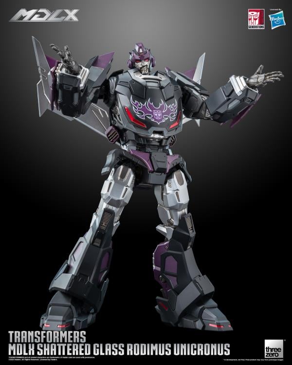 Transformers MDLX Articulated Figure Series Shattered Glass Rodimus Unicronus - Collectables > Action Figures > toys -  ThreeZero