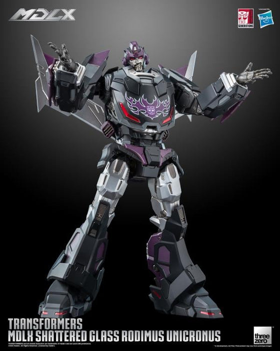 Transformers MDLX Articulated Figure Series Shattered Glass Rodimus Unicronus (preorder Q1 2025)