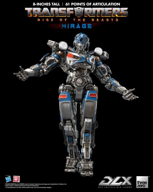 Transformers: Rise of the Beasts DLX Scale Collectible Series Mirage (preorder Q2 2025) - Collectables > Action Figures > toys -  ThreeZero
