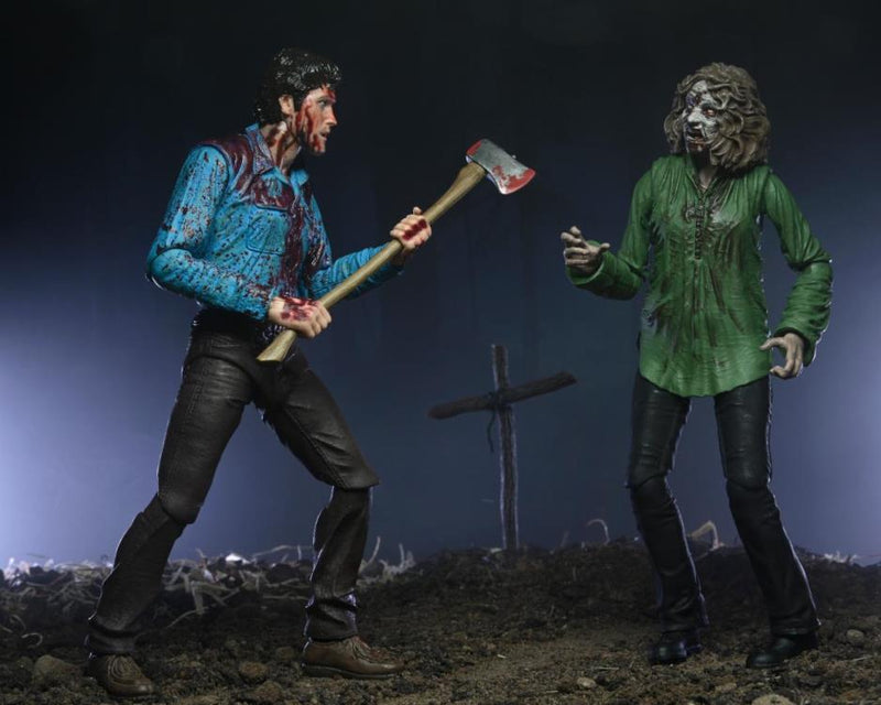Evil Dead Ultimate Bloody Ash & Cheryl Williams Action Figure Two-Pack - Collectables > Action Figures > toys -  Neca