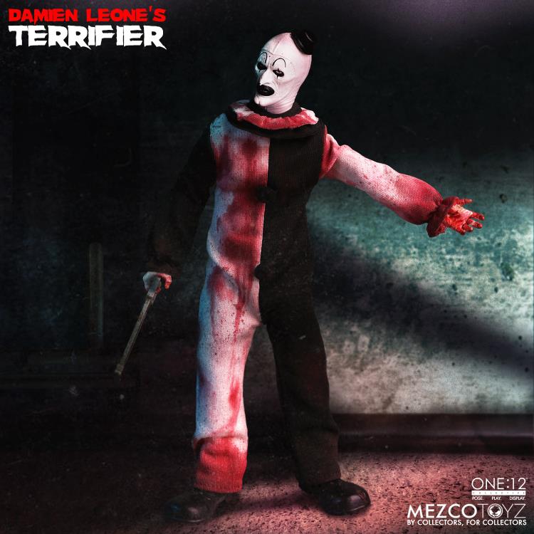 Terrifier One:12 Collective Art the Clown (Deluxe Edition) Action Figure (preorder June 2025) - Collectables > Action Figures > toys -  MEZCO TOYS