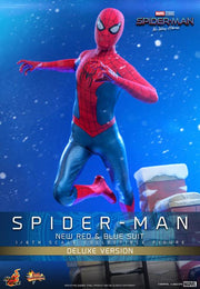 Spider-Man: No Way Home MMS680 Spider-Man (New Red and Blue Suit) Deluxe 1/6th Scale Collectible Figure - Collectables > Action Figures > toy -  Hot Toys
