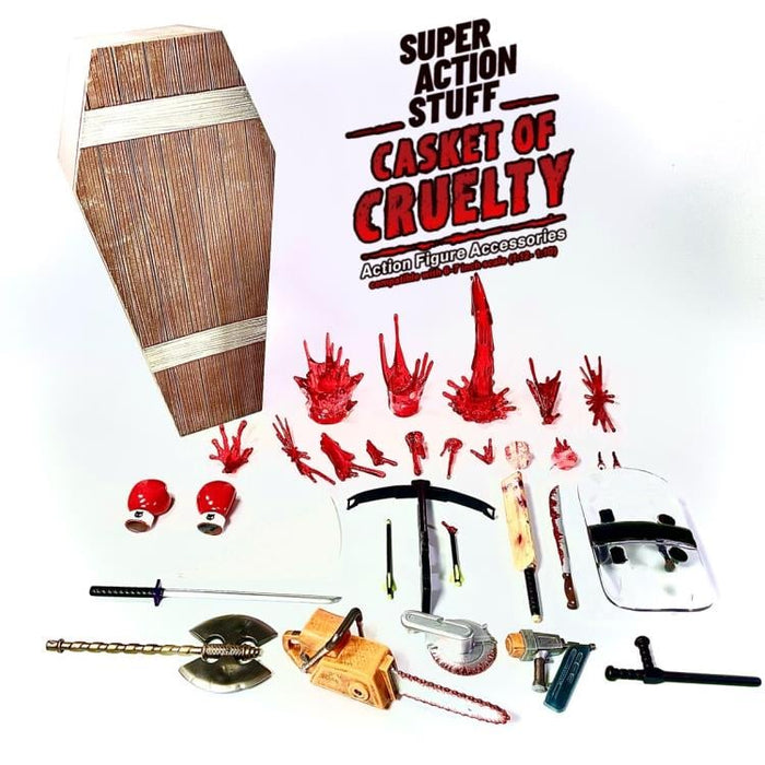 Super Action Stuff Casket of Cruelty Action Figure Accessory Set