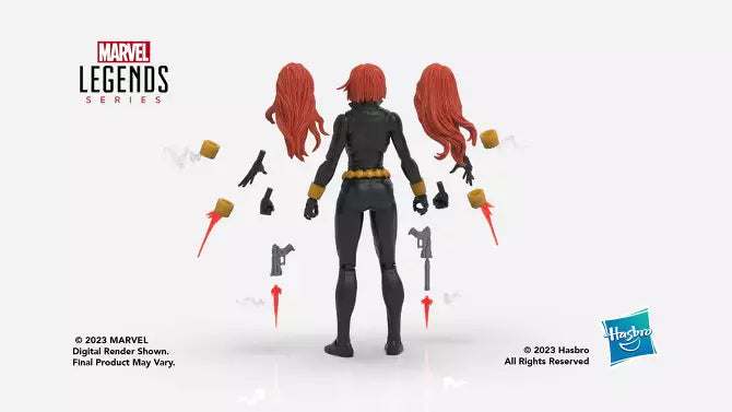 Marvel Legends - Avengers  - Black Widow - Exclusive (preorder Dec) - Collectables > Action Figures > toys -  Hasbro