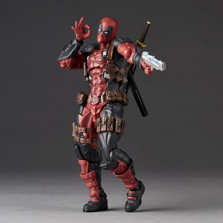 Marvel Amazing Yamaguchi Revoltech NR050 Deadpool (Ver. 2.5) (preorder April 2025) - Collectables > Action Figures > toys -  Amazing Yamaguchi
