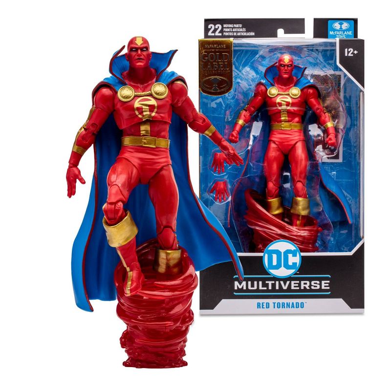 Red Tornado - Gold Label - Exclusive - Collectables > Action Figures > toys -  McFarlane Toys