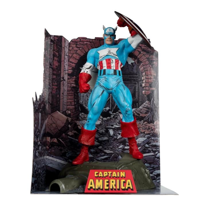 Marvel Comics Captain America (The Amazing Spider-Man #323) 1/6 Scale - Statue - Collectables > Action Figures > toys -  McFarlane Toys