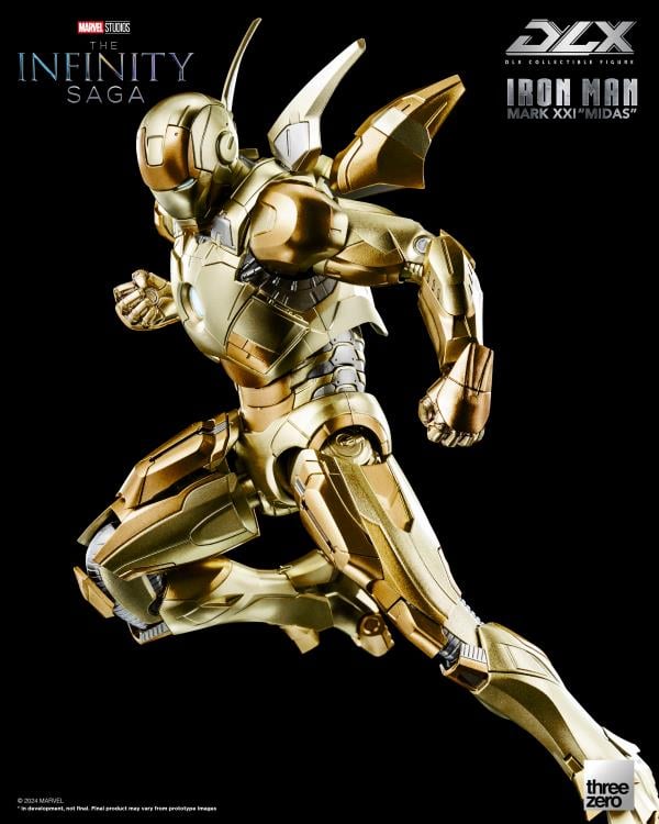Avengers: The Infinity Saga DLX Iron Man Mark XXI "Midas" 1/12 Scale Action Figure (Preorder Q3 2025) - Collectables > Action Figures > toys -  ThreeZero