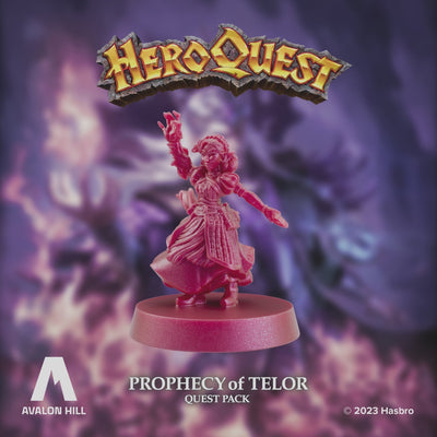 HeroQuest Prophecy of Telor Quest Pack (preorder Q1) - Board Game -  Hasbro