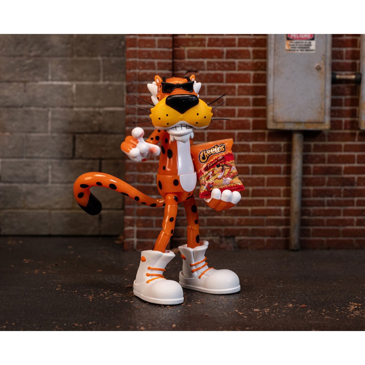 Cheetos Chester Cheetah Flamin' Hot Glow-in-the-Dark 6-Inch Action Fig ...