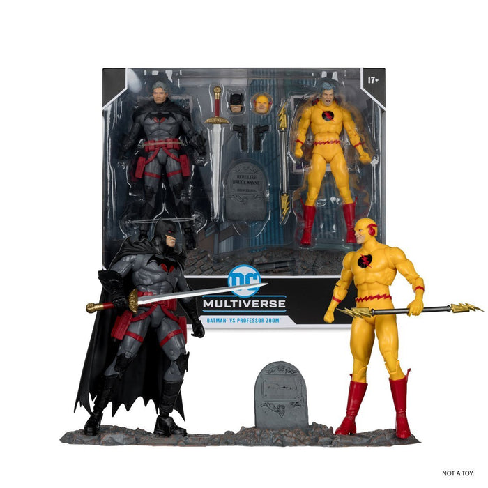 DC Multiverse - Flashpoint Batman vs Professor Zoom 2-Pack - Collectables > Action Figures > toys -  McFarlane Toys