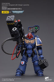 Warhammer 40K - Ultramarines - Desolation Sergeant with Vengor Launcher 1/18 Scale Action Figure - Collectables > Action Figures > toys -  Joy Toy