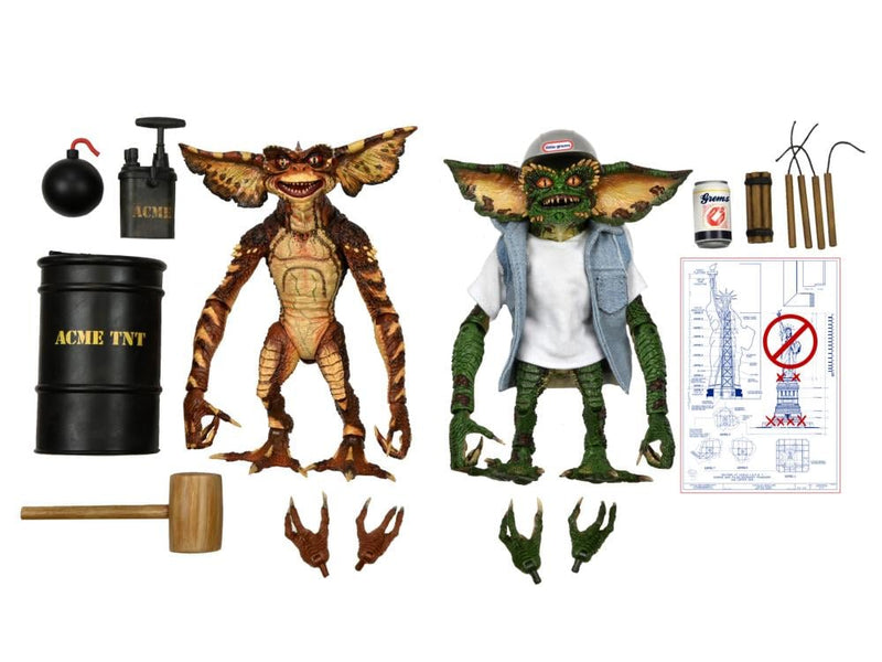 Gremlins 2: The New Batch Demolition Gremlins Two-Pack - Collectables > Action Figures > toys -  Neca