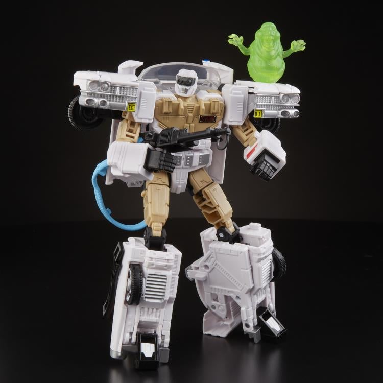 ransformers Collaborative Ghostbusters x Transformers Ectotron Ecto-1 (preorder Q4) - Collectables > Action Figures > toys -  Hasbro