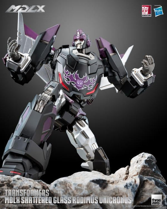 Transformers MDLX Articulated Figure Series Shattered Glass Rodimus Unicronus (preorder Q1 2025)