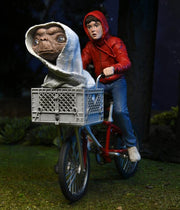 E.T. 40th Anniversary Elliot & E.T. on Bicycle 7" Scale Figure - Collectables > Action Figures > toys -  Neca