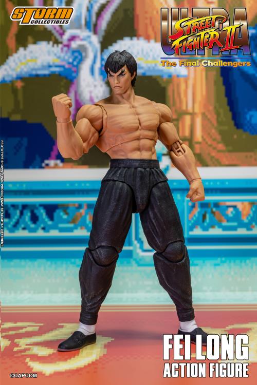 Ultra Street Fighter II: The Final Challengers Fei Long 1/12 Scale (preorder Q4 2024) - Collectables > Action Figures > toys -  Storm Collectibles