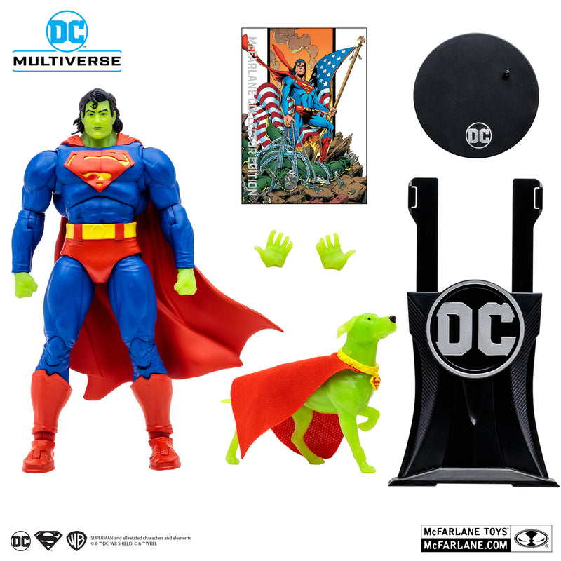Collector Edition #9 - Superman & Krypto - Return of Superman - Chase / platinum - Collectables > Action Figures > toys -  McFarlane Toys