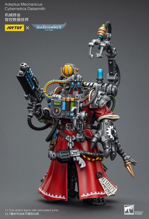 Warhammer 40k - Adeptus Mechanicus - Cybernetica Datasmith 1/18 Scale Action Figure - Collectables > Action Figures > toys -  Joy Toy