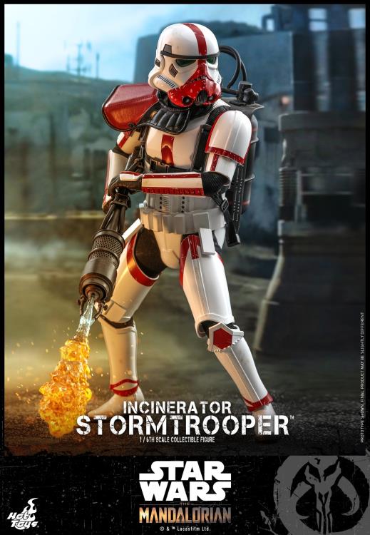 The Mandalorian TMS012 Incinerator Stormtrooper 1/6 Scale Collectible Figure ( Opened Box ) - Collectables > Action Figures > toys -  Hot Toys