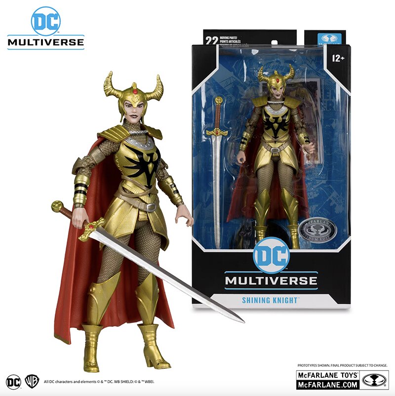 DC Multiverse SHINING KNIGHT (SEVEN SOLDIERS OF VICTORY) - Chase / Platinum - Collectables > Action Figures > toys -  McFarlane Toys