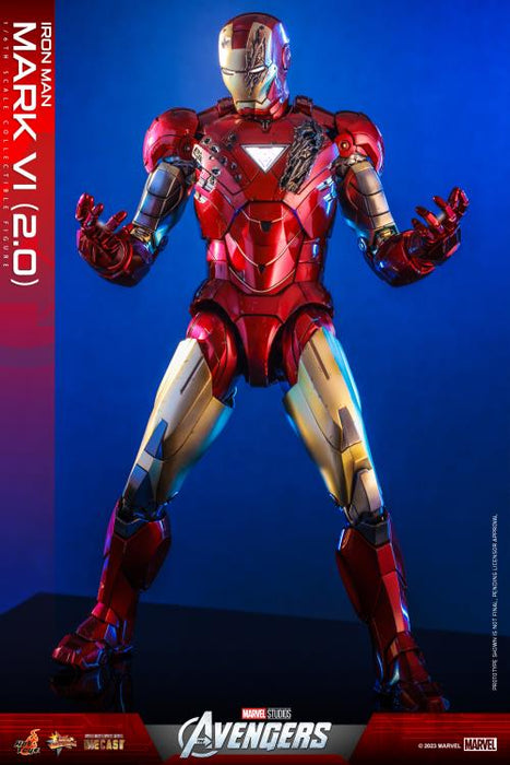 The Avengers MMS687 D52 Iron Man Mark VI (Ver 2.0) 1/6th Scale Collectible Figure