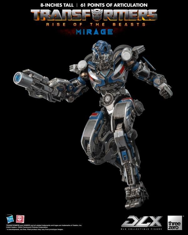 Transformers: Rise of the Beasts DLX Scale Collectible Series Mirage (preorder Q2 2025) - Collectables > Action Figures > toys -  ThreeZero
