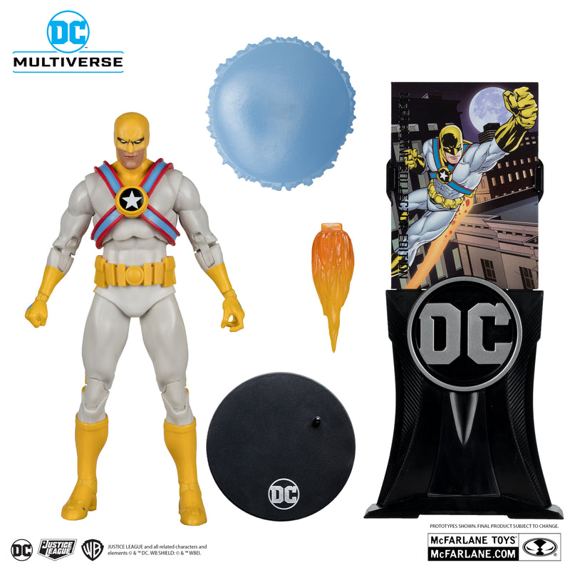 DC Multiverse Agent Liberty (Panic in The Sky) Collector Edition #17 - Chase / Platinum - Action figure -  McFarlane Toys