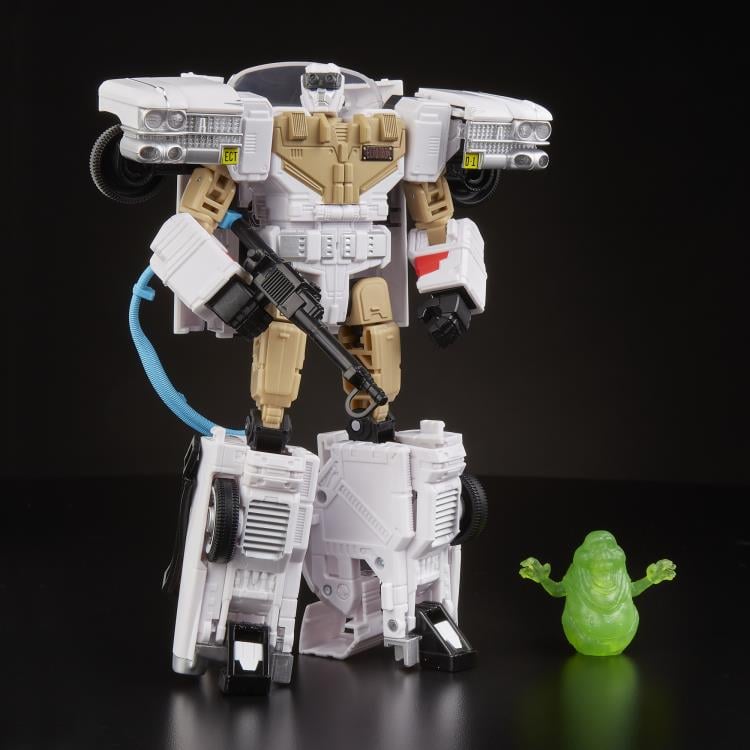 ransformers Collaborative Ghostbusters x Transformers Ectotron Ecto-1 (preorder Q4) - Collectables > Action Figures > toys -  Hasbro