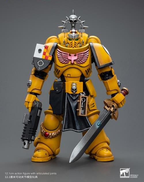 Warhammer 40k Imperial Fists Lieutenant with Power Sword - Collectables > Action Figures > toys -  Joy Toy