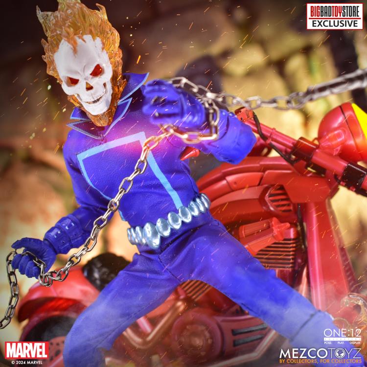 Ghost Rider One:12 Collective Marvel's Ghost Rider & Hell Cycle (Vengeance Edition) (preorder Q1 2025) - Collectables > Action Figures > toys -  MEZCO TOYS