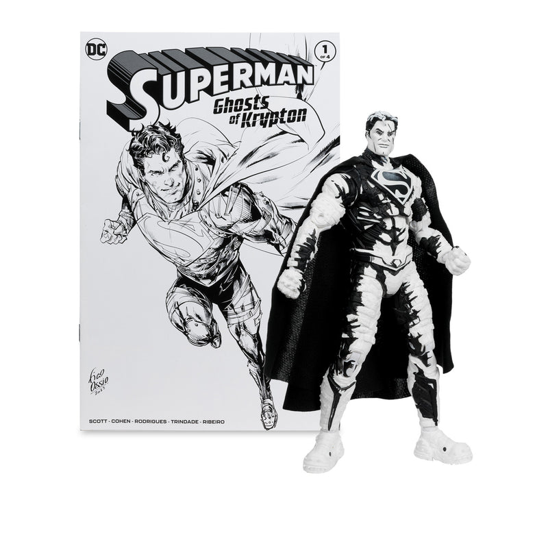 Superman Comics Sketch Edition (Page Punchers: Ghost of Krypton) 7" 4-Pack Gold Label Figure - Collectables > Action Figures > toys -  McFarlane Toys