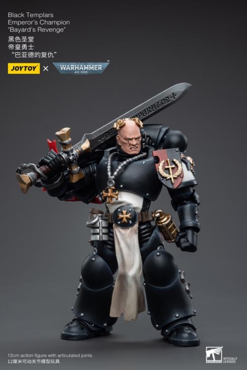 Warhammer 40K - Black Templars - Emperor's Champion Bayard's Revenge - Collectables > Action Figures > toys -  Joy Toy