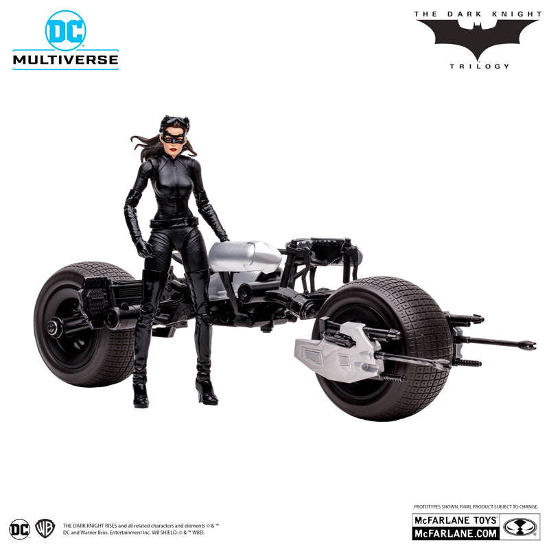 Catwoman and Batpod - The Dark Knight Rises - Exclusive Gold Label (preorder) -  -  McFarlane Toys