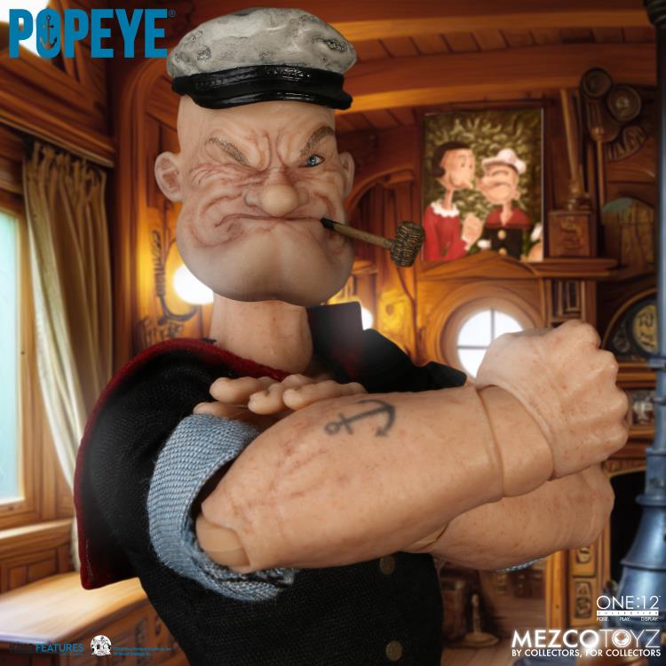 Popeye One:12 Collective Popeye (preorder) - Collectables > Action Figures > toys -  MEZCO TOYS