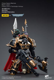 Warhammer 40K - Chaos Space Marines - Black Legion - Chaos Lord in Terminator Armor - Collectables > Action Figures > toys -  Joy Toy