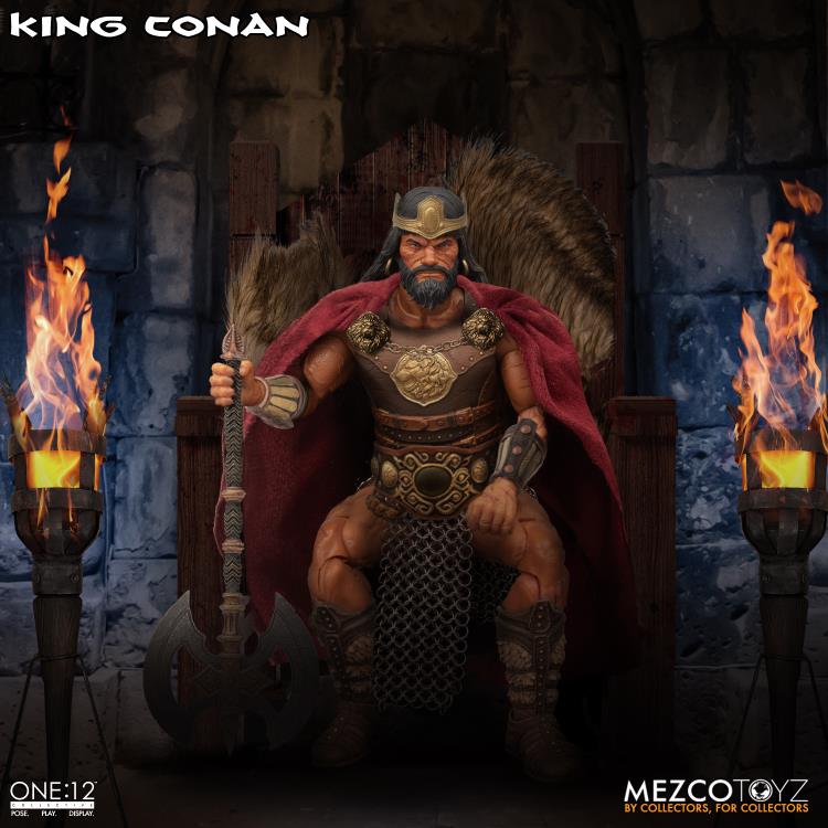 King Conan One:12 Collective King Conan (preorder Q3) - Collectables > Action Figures > toys -  MEZCO TOYS