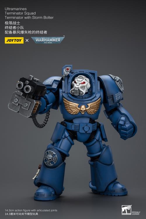 Warhammer 40K - Ultramarines - Terminator Squad Terminator with Storm Bolter - Collectables > Action Figures > toys -  Joy Toy