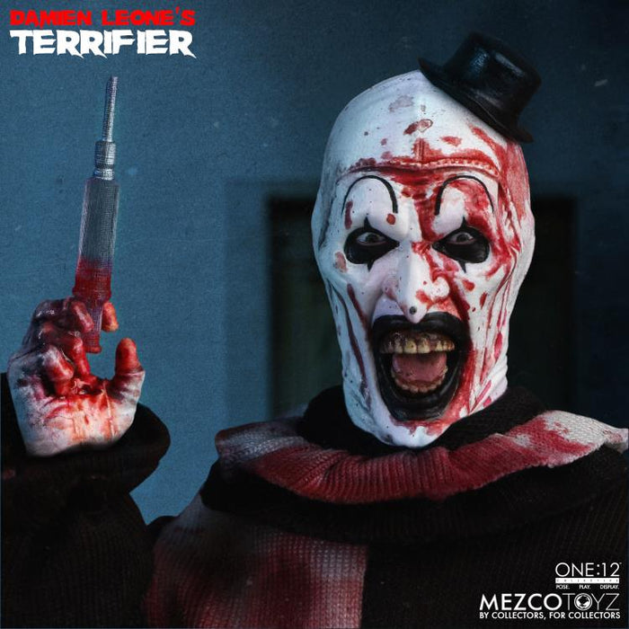 Terrifier One:12 Collective Art the Clown (Deluxe Edition) Action Figure (preorder June 2025)