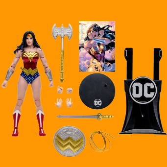 McFarlane Toys, Figura Digital Coleccionable de Wonder Woman con Pose McFarlane Toys, Figura Digital Coleccionable de Wonder Woman con Pose