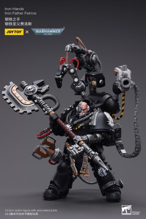 Warhammer 40K - Iron Hands - Iron Father Feirros - Collectables > Action Figures > toys -  Joy Toy