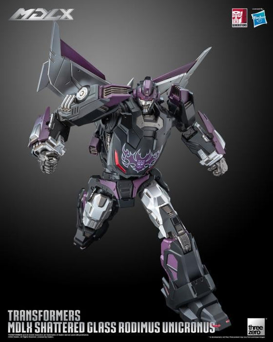 Transformers MDLX Articulated Figure Series Shattered Glass Rodimus Unicronus (preorder Q1 2025)