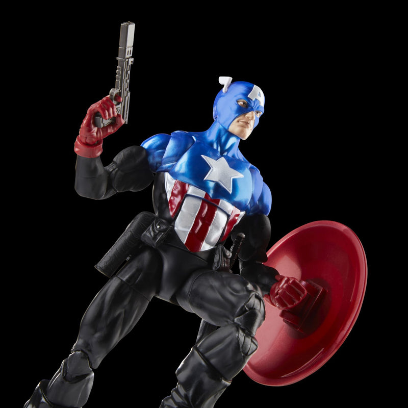 Marvel Legends Series: Captain America - Bucky Barnes - Avengers 60th Anniversary - Exclusivr - Collectables > Action Figures > toys -  Hasbro
