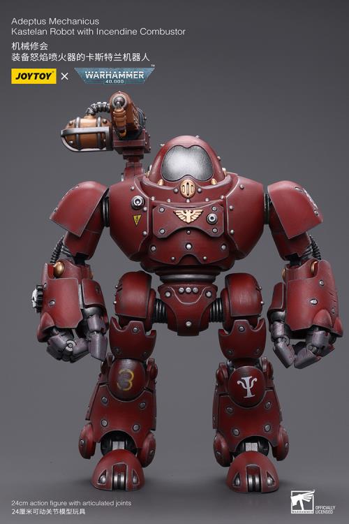 Warhammer 40K - Adeptus Mechanicus - Kastelan Robot with Incendine Combustor - Collectables > Action Figures > toys -  Joy Toy