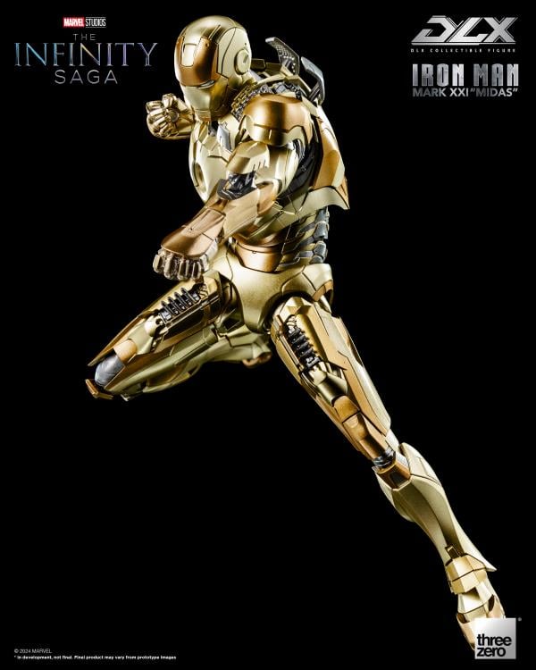 Avengers: The Infinity Saga DLX Iron Man Mark XXI "Midas" 1/12 Scale Action Figure (Preorder Q3 2025) - Collectables > Action Figures > toys -  ThreeZero